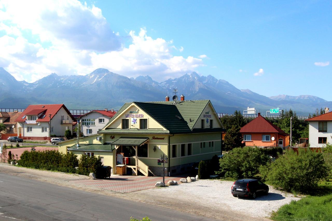 Penzion A Restauracia Lavender Motel Poprad Bagian luar foto